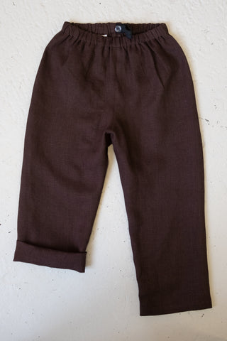 Basic Trousers | Lin | Brown