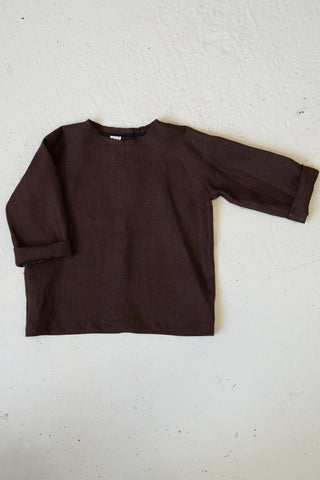 Simple Jacket | Lin | Brown