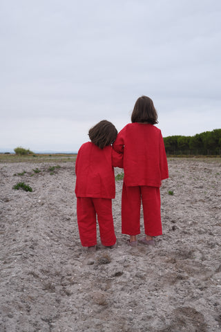 Simple Jacket | Lin | Classic Red