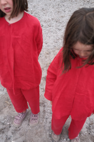 Simple Jacket | Lin | Classic Red
