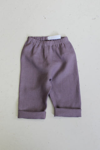 Basic Trousers | Lin | Dusty Lilac