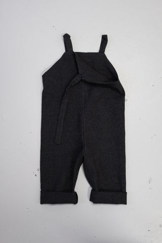 Strap Suit | Japansk lin/ull | Anthracite Brown