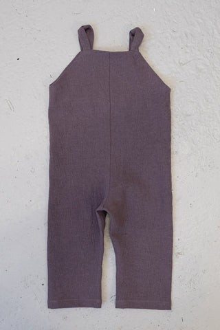 Strap Suit | Japansk lin/ull | Deep Dusty Pink