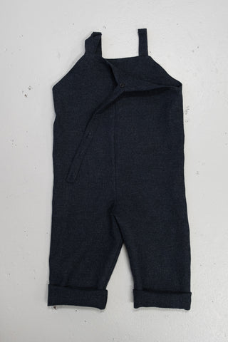 Strap Suit | Japansk lin/ull | Deep Stone Blue