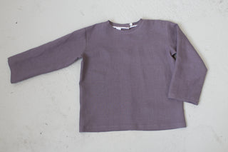 Long Sleeve Base Top | Lin | Dusty Lilac