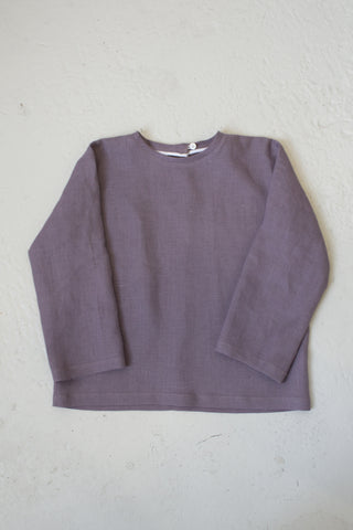 Long Sleeve Base Top | Lin | Dusty Lilac