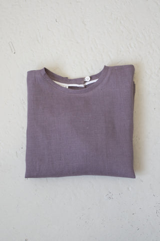 Long Sleeve Base Top | Lin | Dusty Lilac