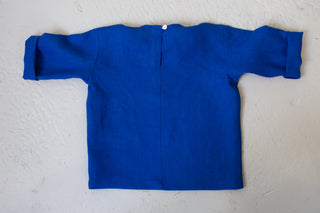 Long Sleeve Base Top | Lin | Cobalt