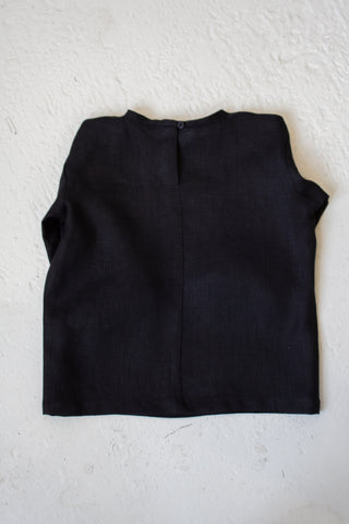 Long Sleeve Base Top | Lin | Sort