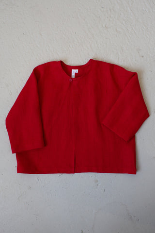 Simple Jacket | Lin | Classic Red
