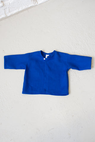 Simple Jacket | Lin | Cobalt
