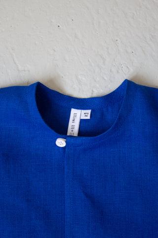 Simple Jacket | Lin | Cobalt