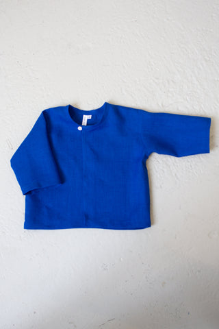 Simple Jacket | Lin | Cobalt