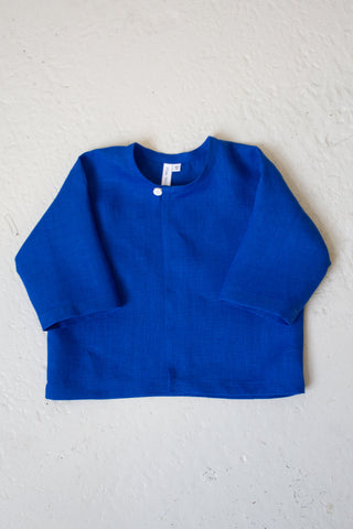 Simple Jacket | Lin | Cobalt