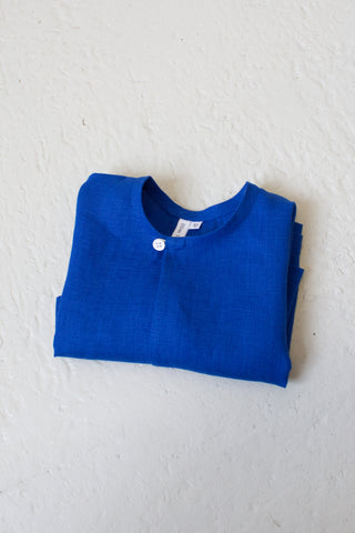 Simple Jacket | Lin | Cobalt