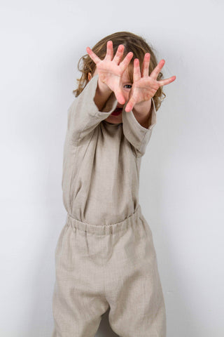 Basic Trousers | Lin | Natur