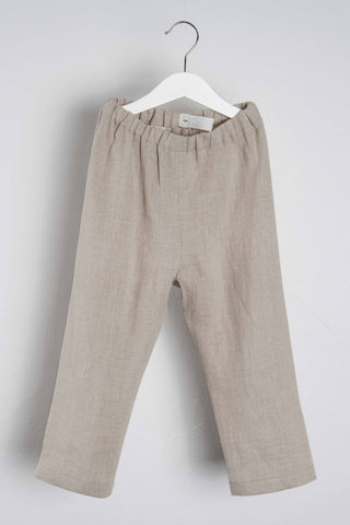 Basic Trousers | Lin | Natur