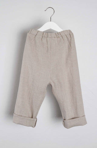 Basic Trousers | Lin | Natur