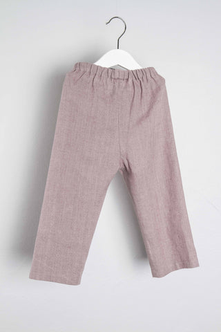 Basic Trousers | Lin | Dusty Pink