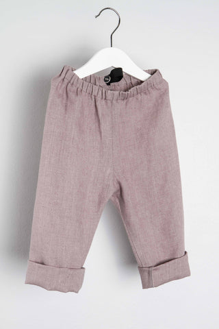 Basic Trousers | Lin | Dusty Pink