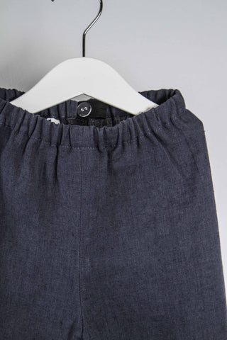 Basic Trousers | Lin | Stone Blue