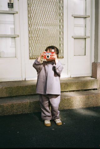 Basic Trousers | Lin | Dusty Lilac