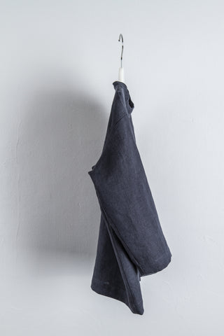 Long Sleeve Base Top | Lin | Stone Blue