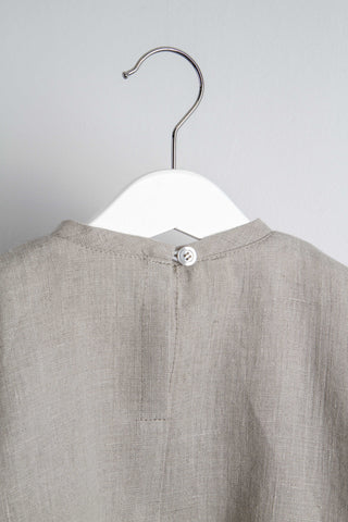 Short Sleeve Base Top | Lin | Natur