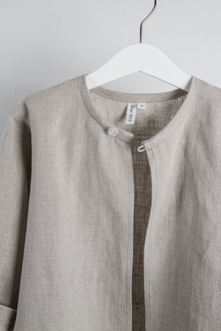 Simple Jacket | Lin | Natur