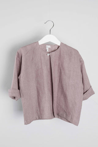 Simple Jacket | Lin | Dusty Pink