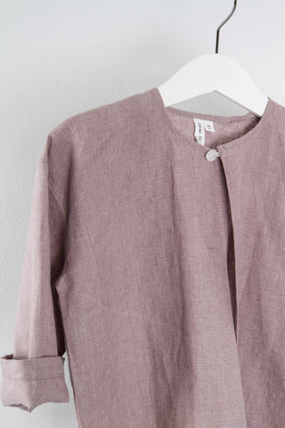 Simple Jacket | Lin | Dusty Pink