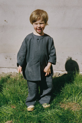 Simple Jacket | Lin | Stone Blue