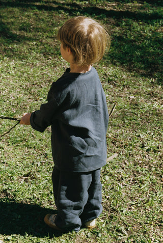 Simple Jacket | Lin | Stone Blue