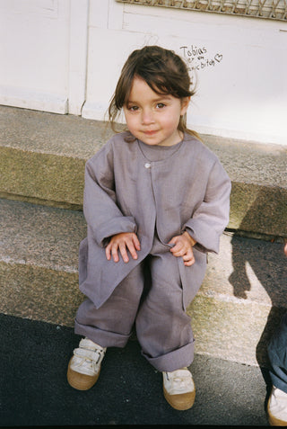 Simple Jacket | Lin | Dusty Lilac