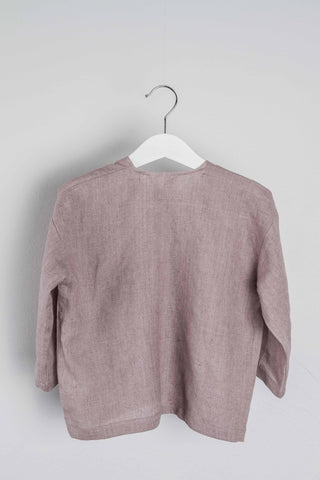 Simple Jacket | Lin | Dusty Pink