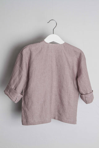 Simple Jacket | Lin | Dusty Pink