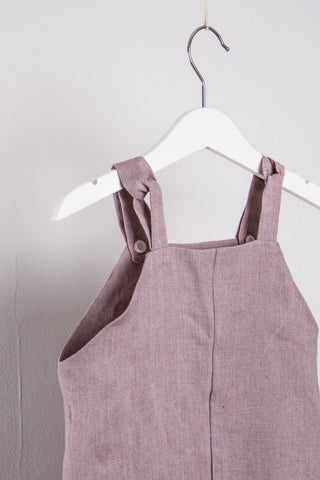 Strap Suit | Lin | Dusty Pink