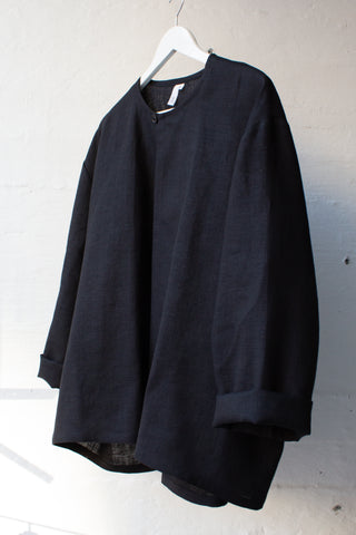 Simple Jacket | Lin | Sort