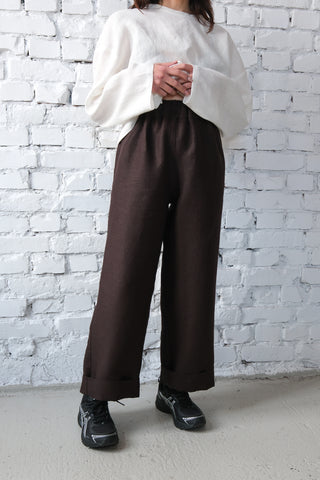 Basic Trousers | Lin | Brown