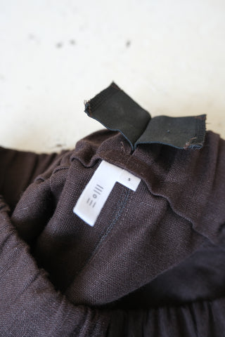 Seam Trousers | Lin | Brown
