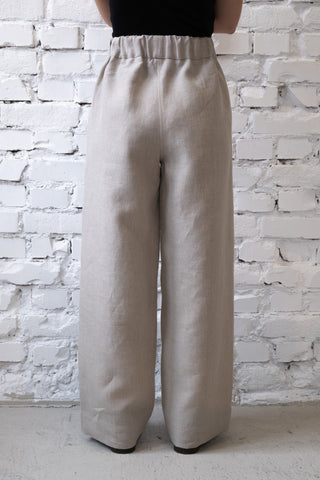 Basic Trousers | Lin | Natur