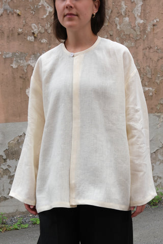 Simple Jacket | Lin | Pale Yellow