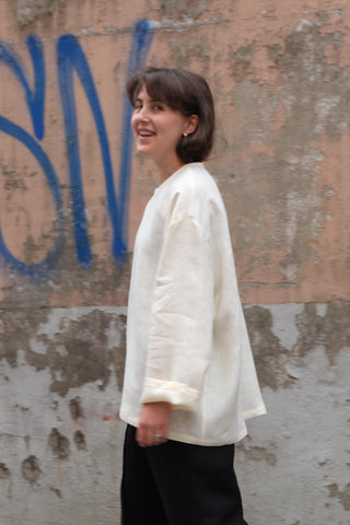 Simple Jacket | Lin | Pale Yellow