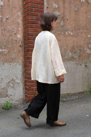 Simple Jacket | Lin | Pale Yellow