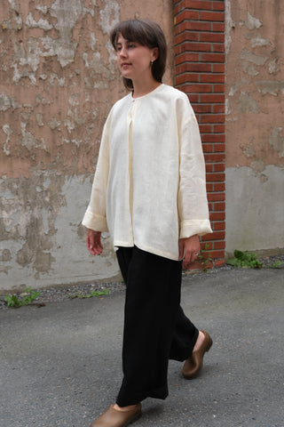 Simple Jacket | Lin | Pale Yellow
