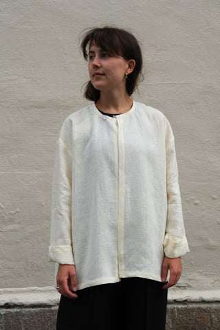 Simple Jacket | Lin | Pale Yellow