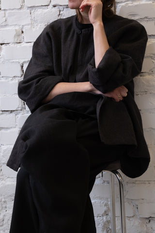 Simple Jacket | Japansk lin/ull | Alle farger