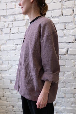 Simple Jacket | Japansk lin/ull | Alle farger