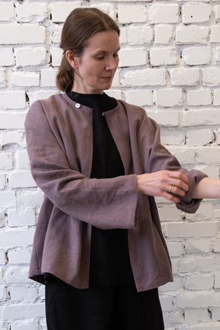 Simple Jacket | Japansk lin/ull | Alle farger