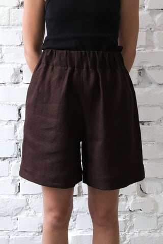 Basic Shorts | Lin | Brown